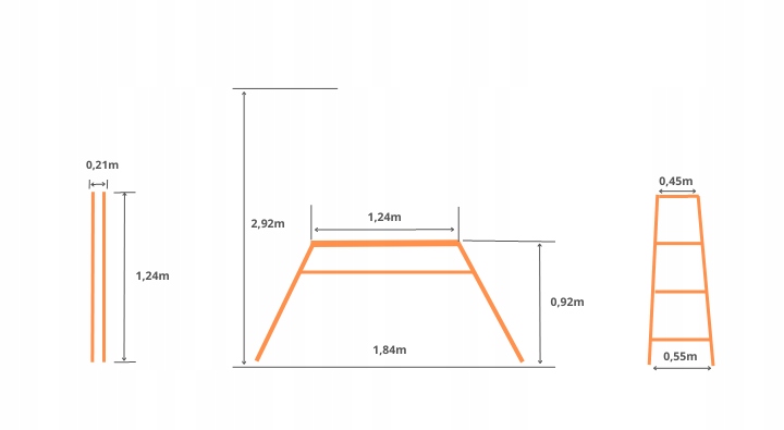 PODEST ROBOCZY - STÓŁ WARSZTATOWY DRABEX 453 Stan opakowania oryginalne