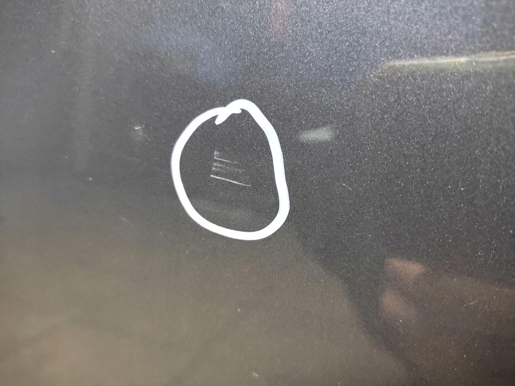 VOLVO S40 II Tür links heck 455-46