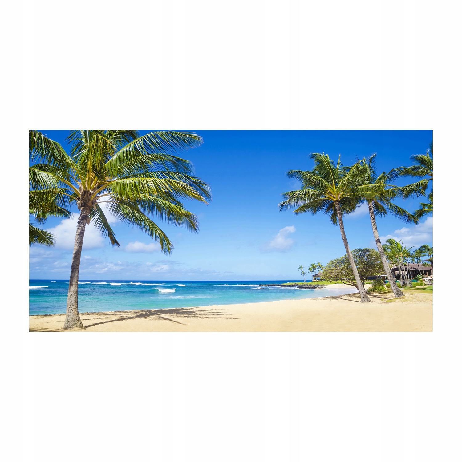 

Foto obraz szkło akryl Tropikalna plaża 120X60 cm