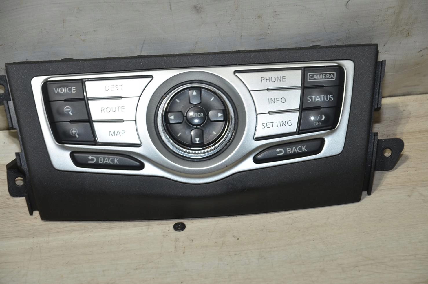 control panel navigation devices Nissan Murano Z51