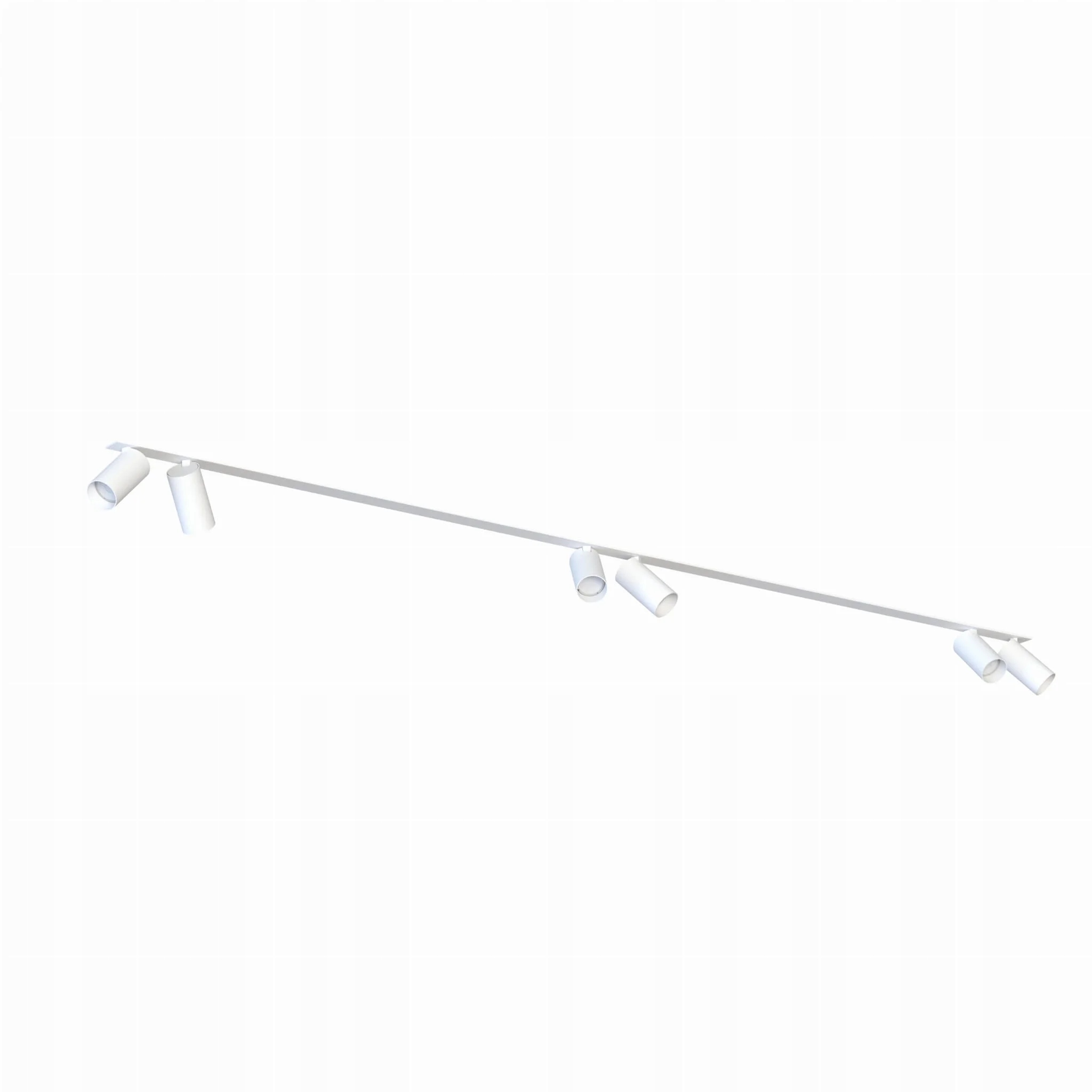 Nástenná stropná lampa pod omietku 6 reflektorov Mono Surface Nowodvorski