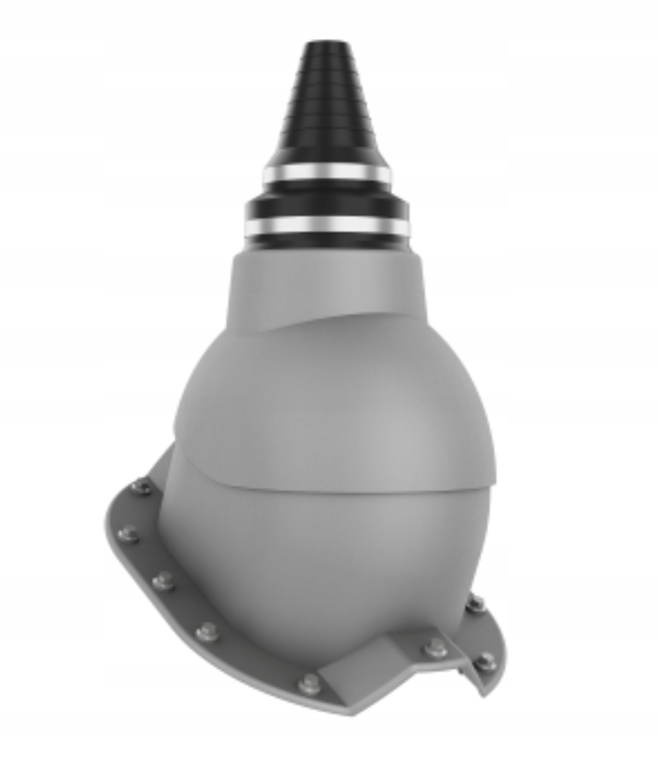 Těsnící střešní anténní přechod Trapez T35 Grafit Metalic 9007