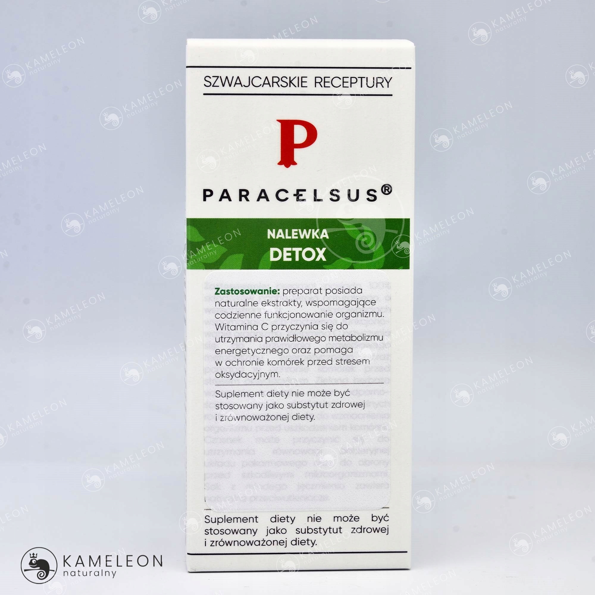 PARACELSUS ziołowa nalewka DETOX oczyszczanie 200 Pojemność 200 ml