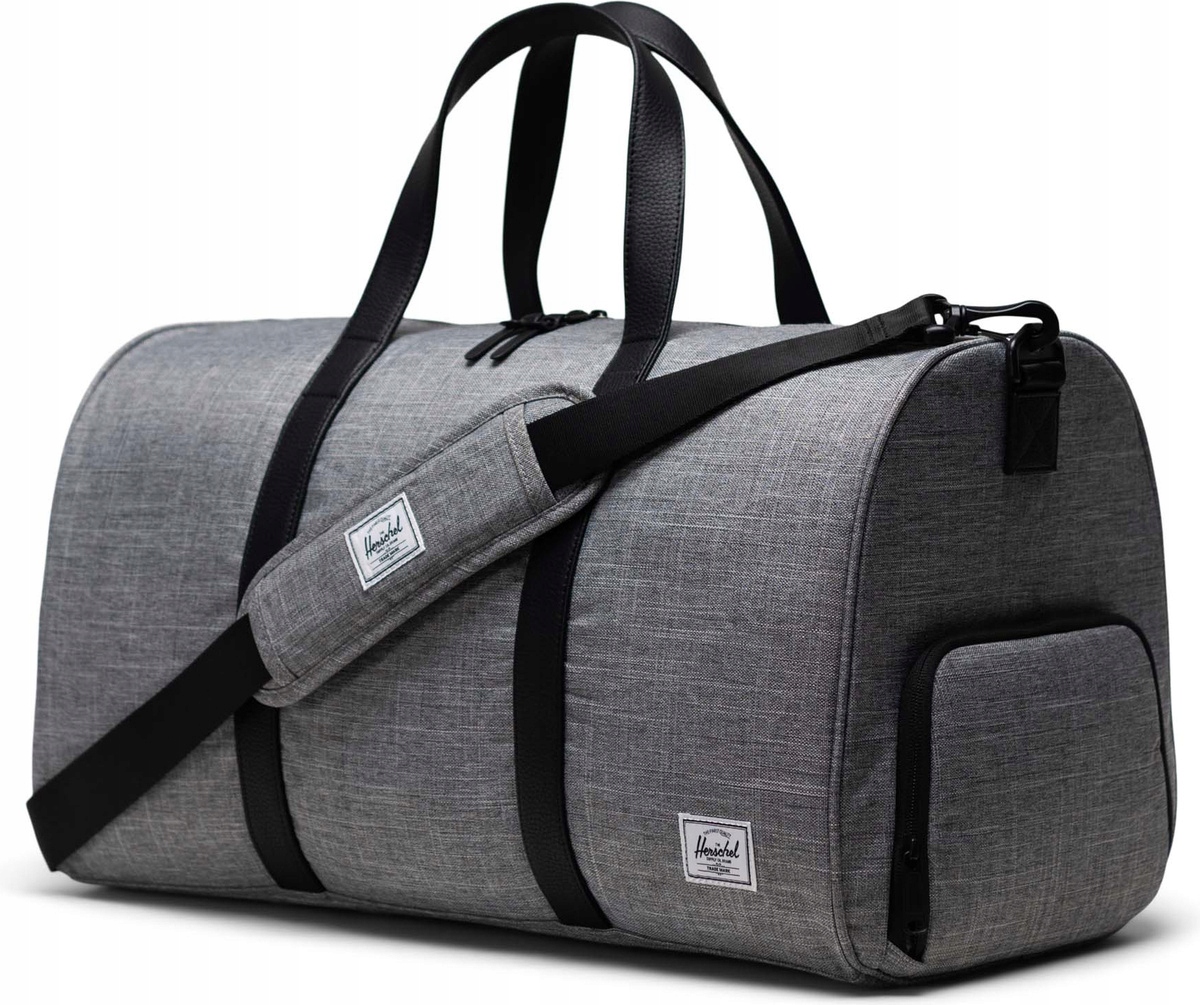 Taška přes rameno Herschel Novel Duffle 43L Šedá