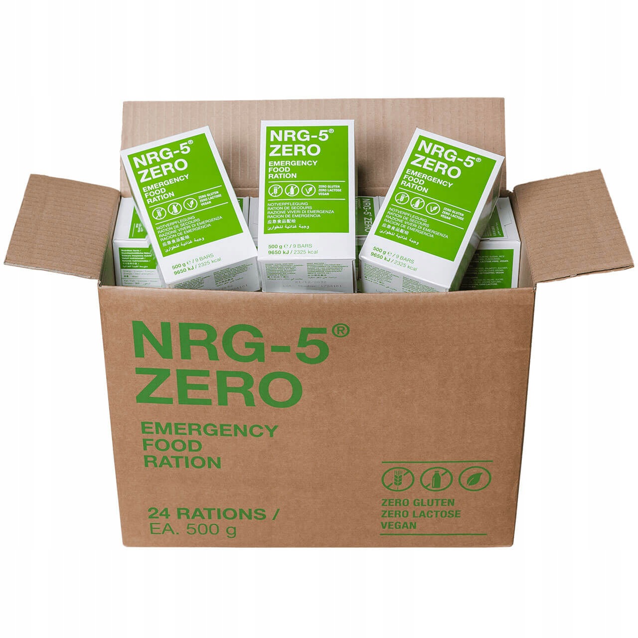 Racja żywnościowa Trek'n Eat NRG-5 Zero opakowanie zbiorcze 24 szt.