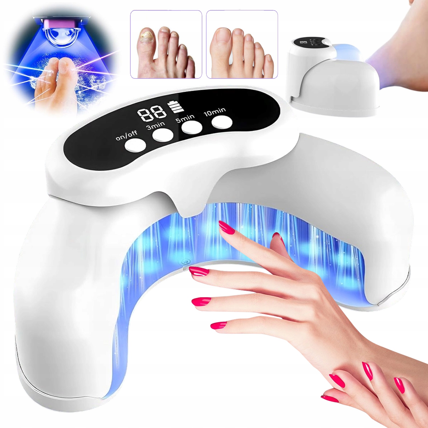 Protiplísňové Laserové Zařízení Pro Léčbu Mykózy Nehtů Na Nohou