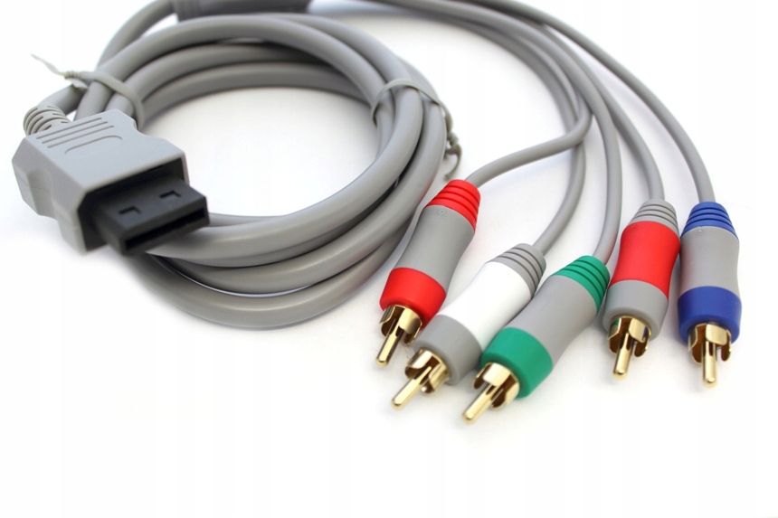 IRIS Kabel przewód TV component 5 x RCA do konsoli Nintendo Wii EAN (GTIN) 05904165611833