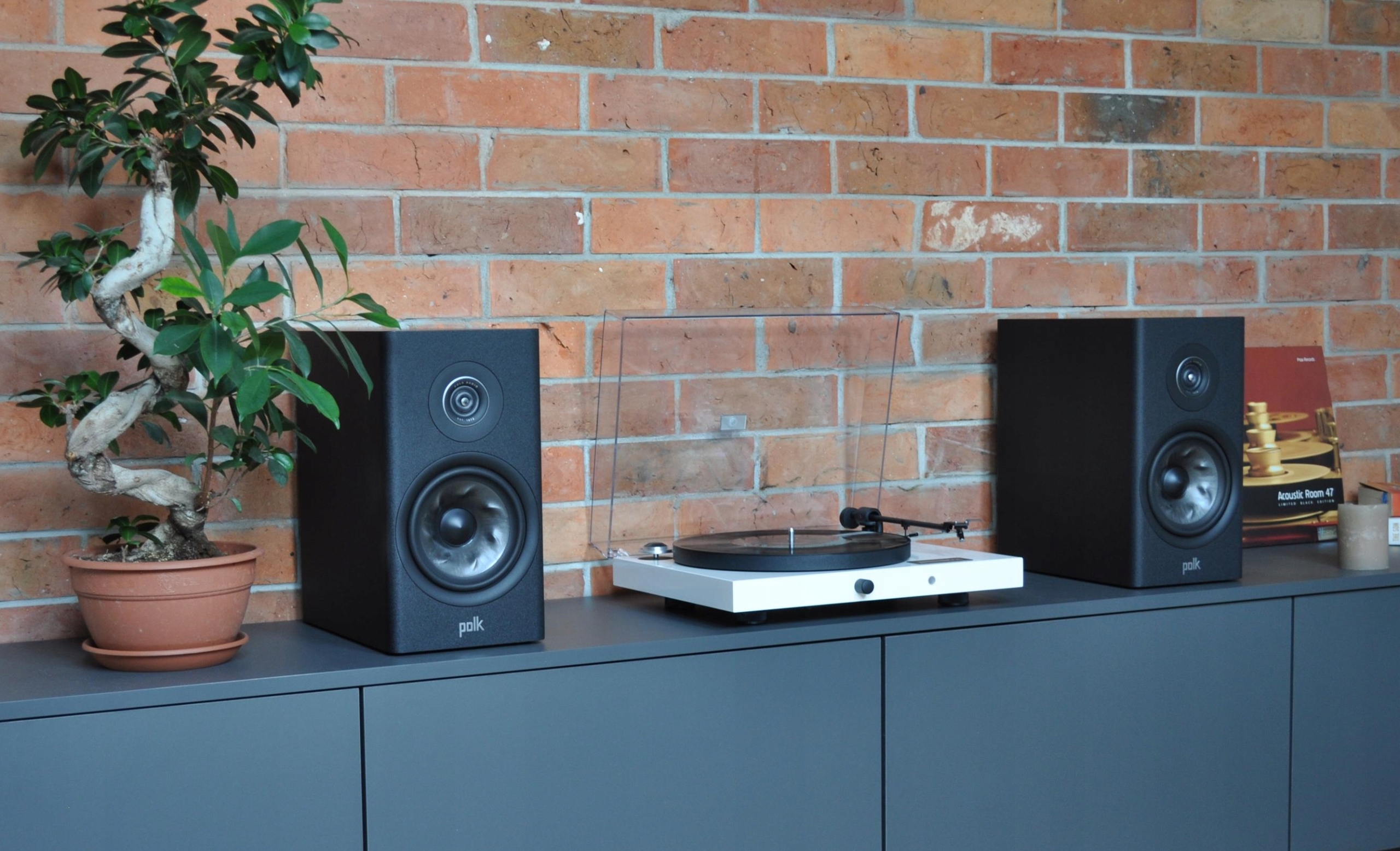 PRO-JECT JUKE BOX E + BT + POLK AUDIO RESERVE R200 Kolor biały