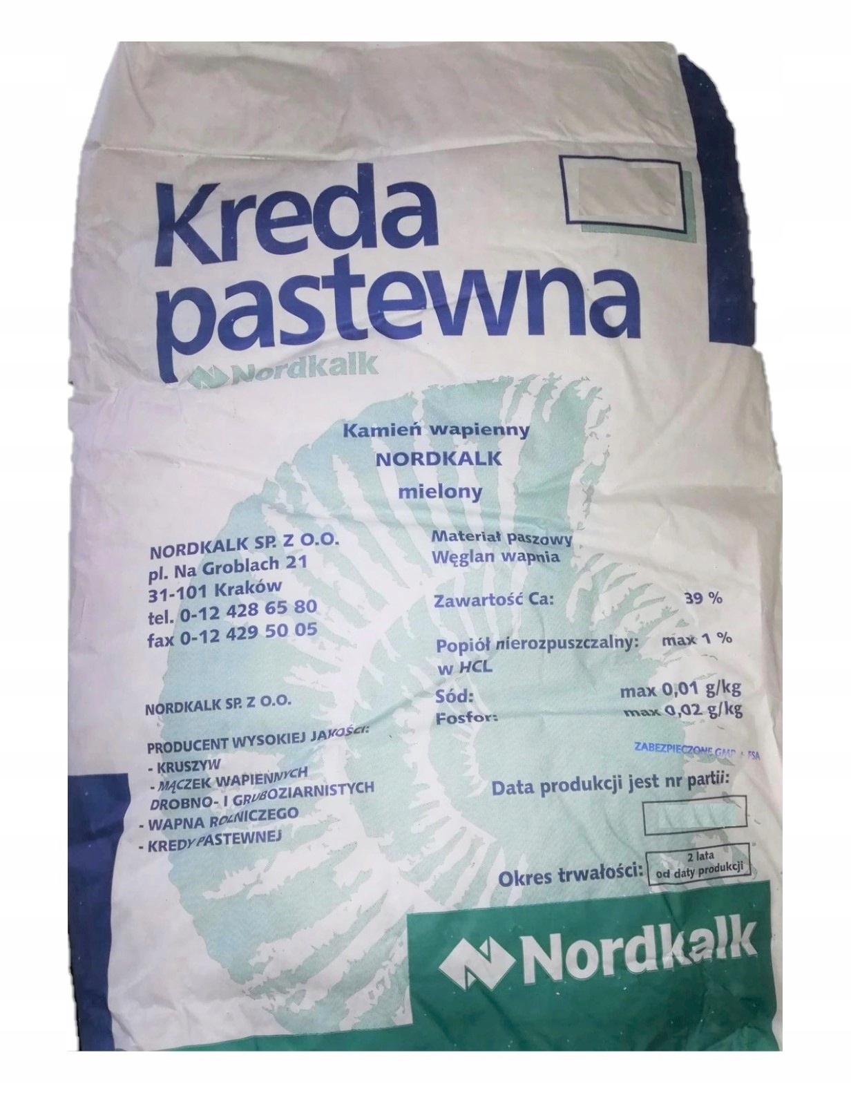 

Kreda Pastewna, 10KG, Na Skorupki Dla Kur