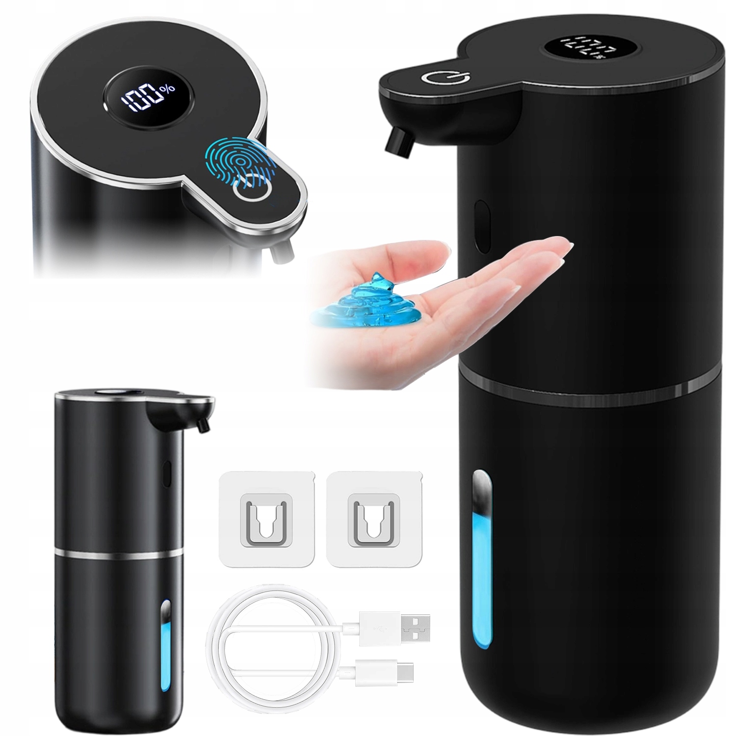 Automatický Bezdotykový Dávkovač Mýdla Na Stěnu 380 ML Se Senzorem