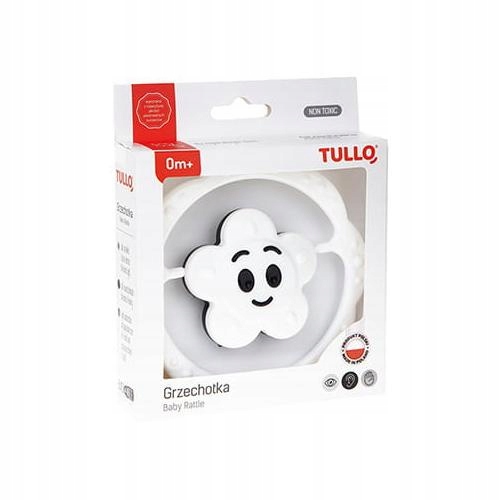 

Tullo Grzechotka Czarno-Biała Kwiatek