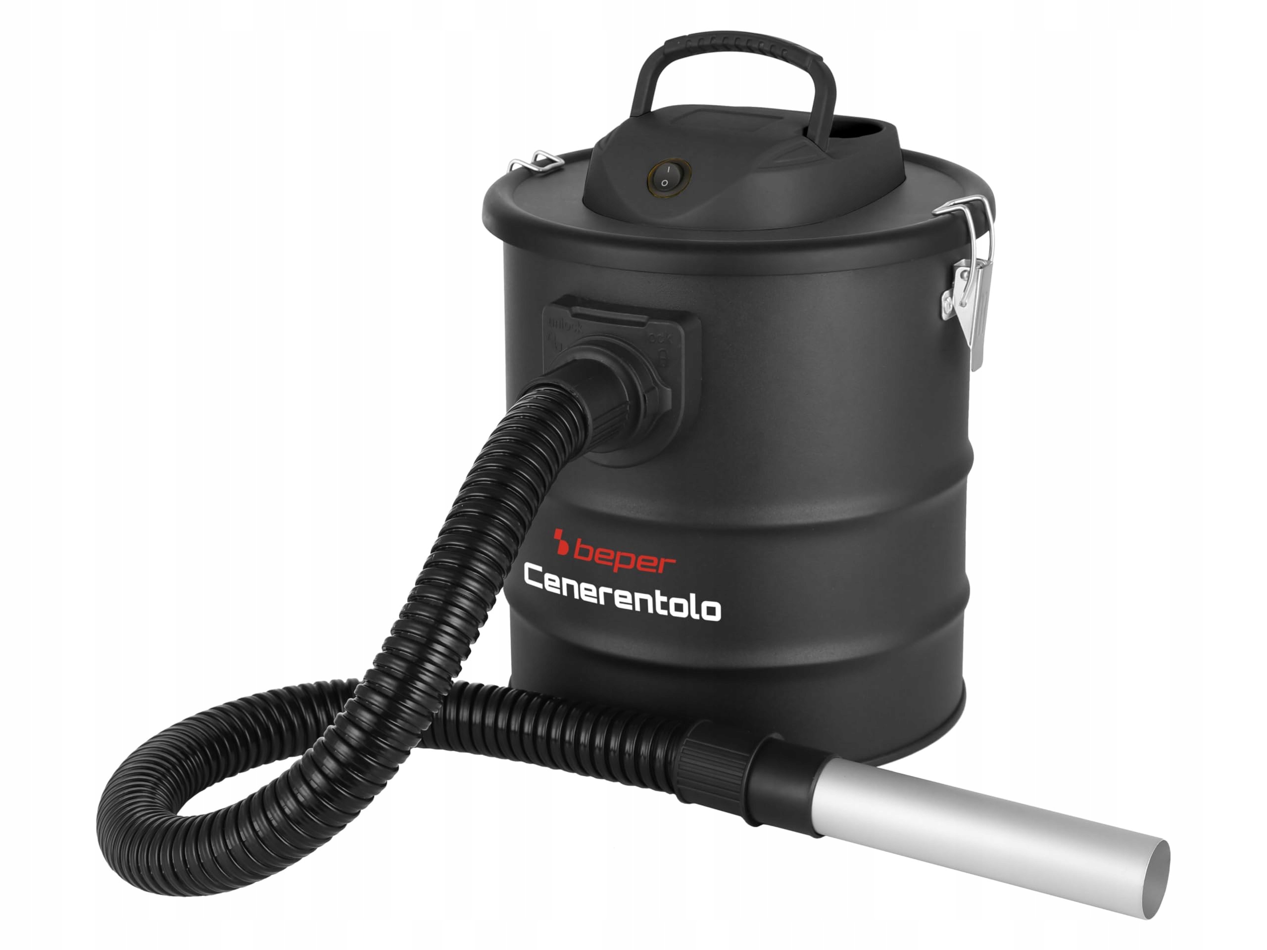Beper P202ASP250 profesionální vysavač na popel 800 W, černý