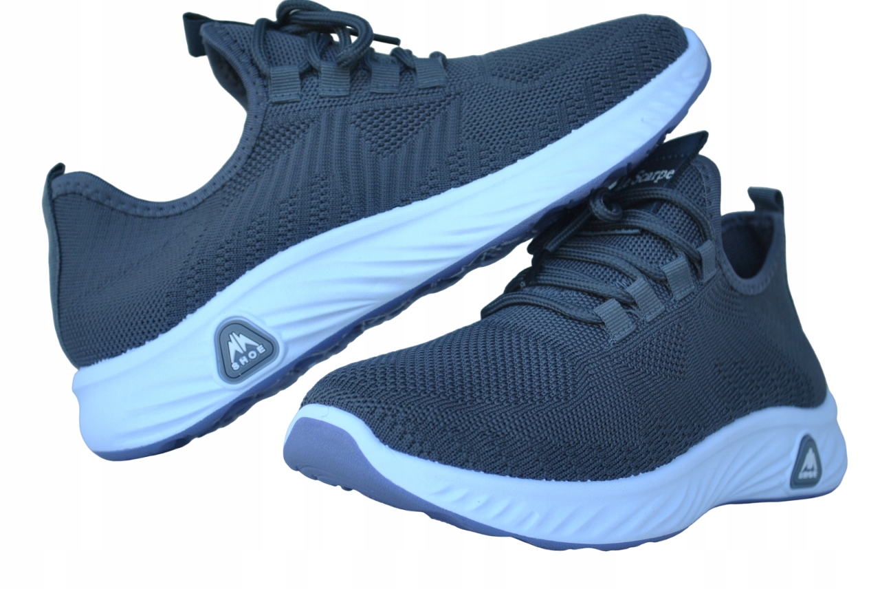 BUTY TREKKINGOWE SPORTOWE Półbuty Trampki Tenisówki Lekkie PIANKA Rower