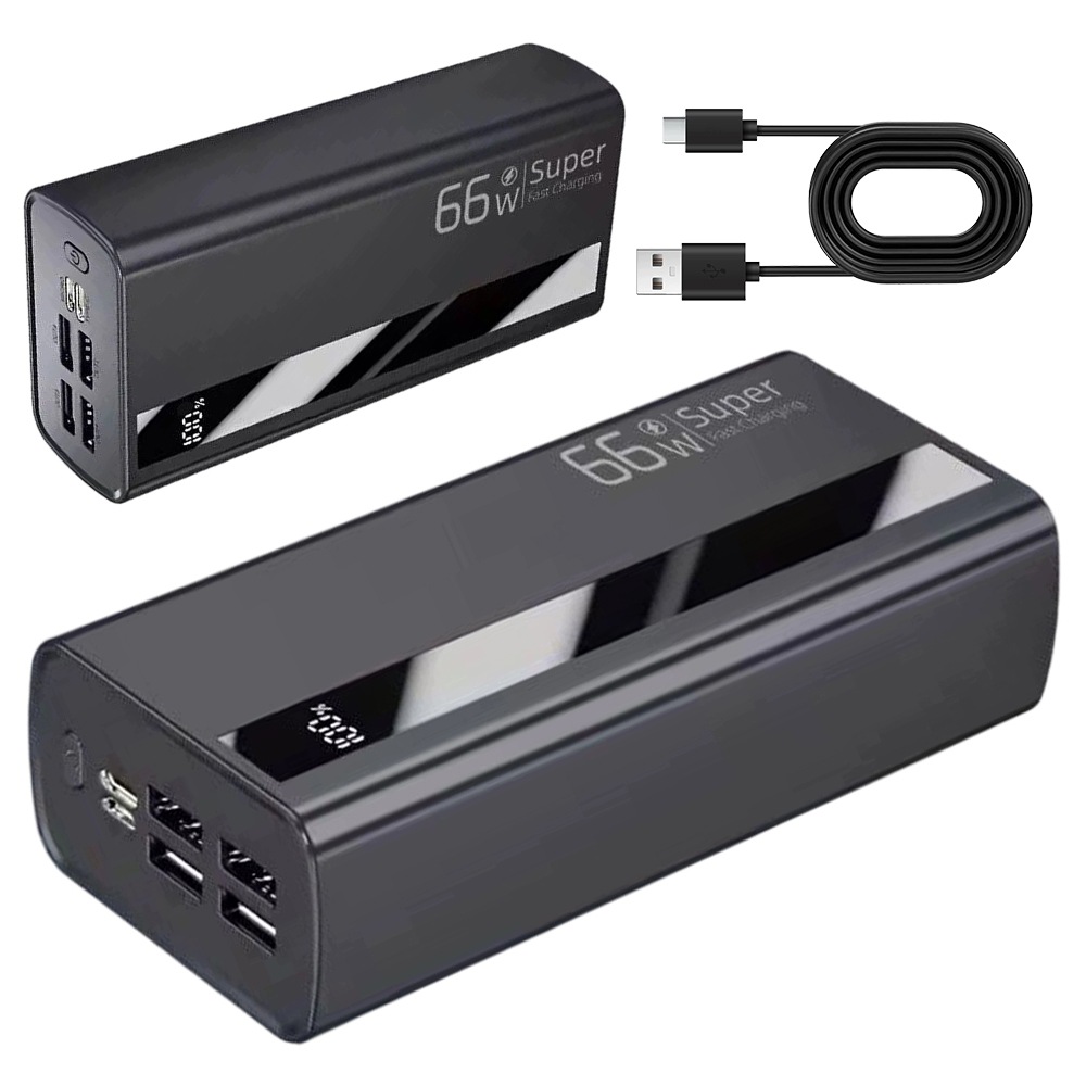 Power Bank 30000 Mah Rychlé nabíjení 22.5 W typu C pro chytré telefony