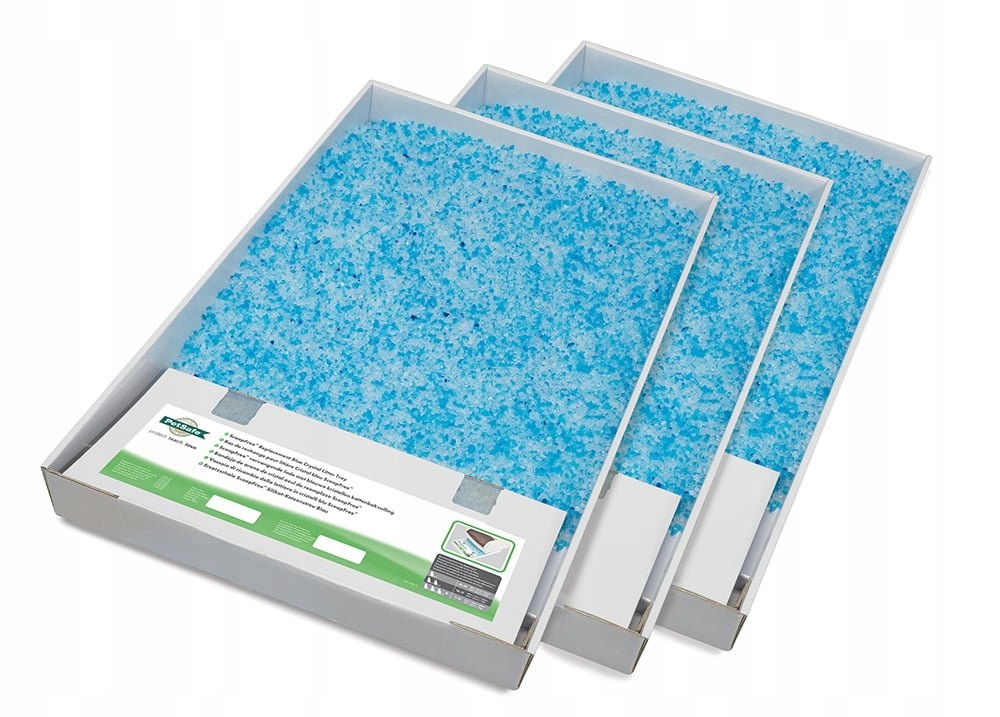 Levně PetSafe Náhradní podestýlka Blue Crystal do toalety ScoopFree,3ks v balení