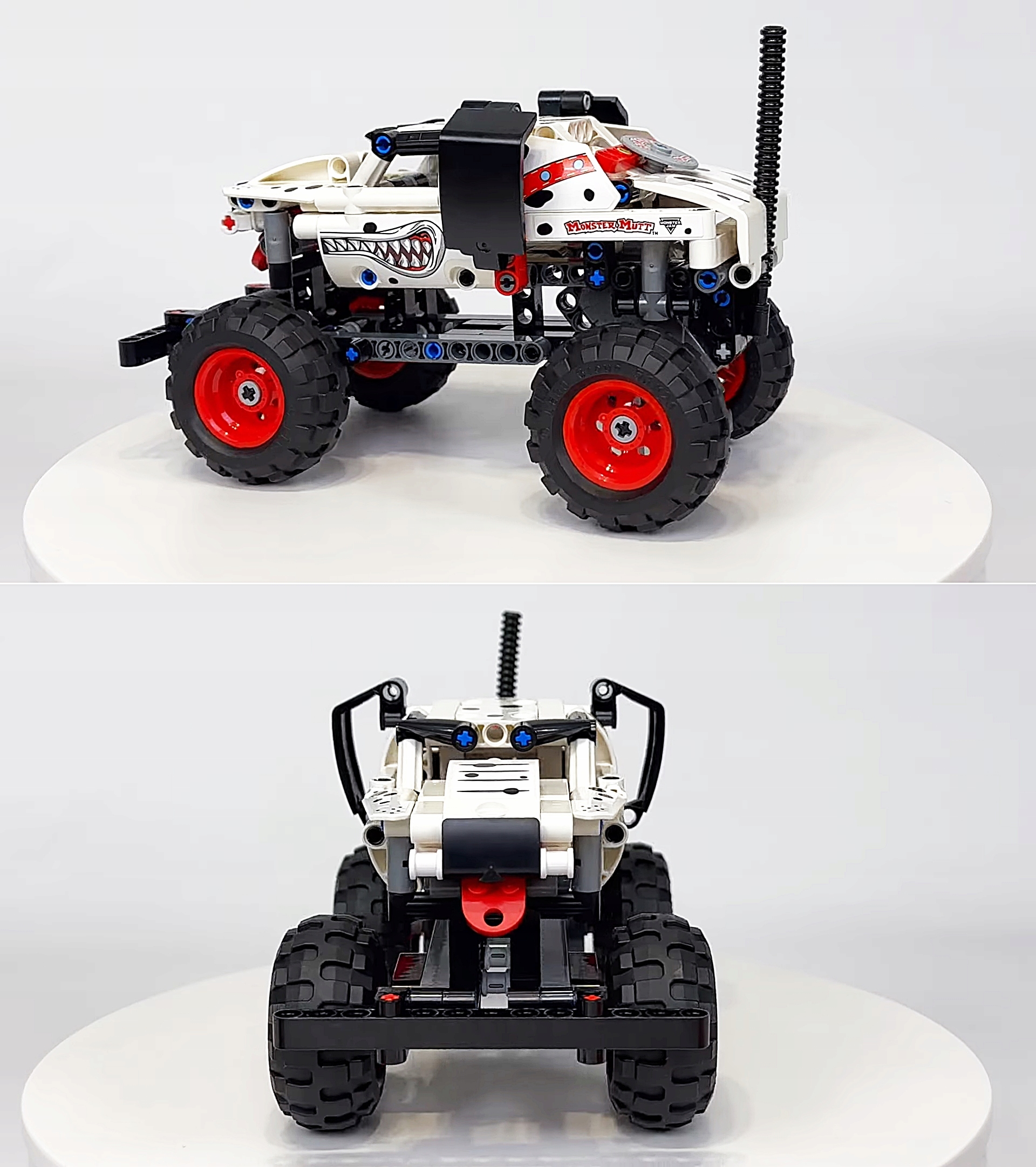 LEGO TECHNIC MONSTER JAM MUTT DALMATIAN 42150 DALMATYŃCZYK PIES KLOCKI 24H Liczba elementów 244 szt.