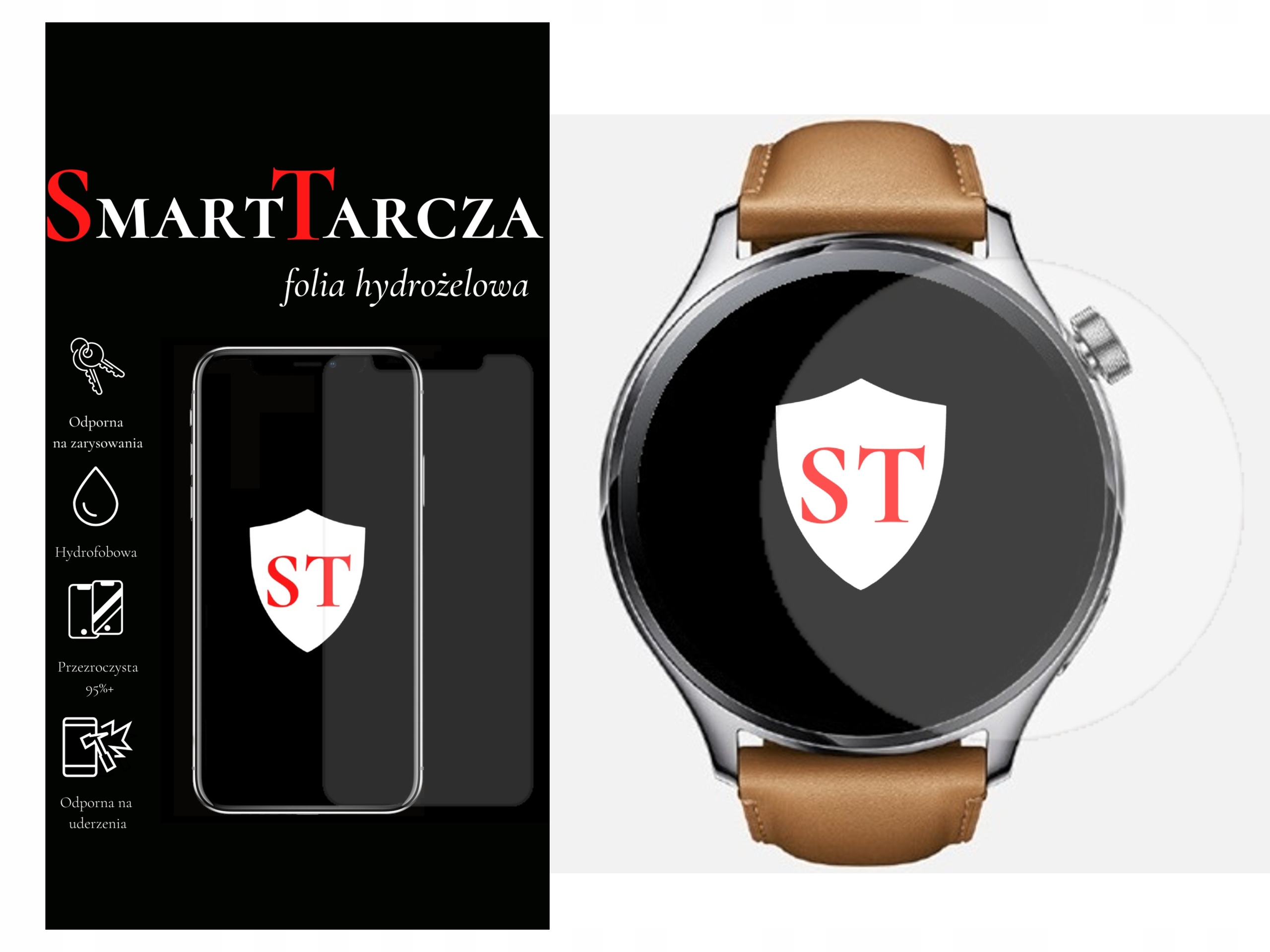 

6 X Folia Hydrożelowa Do Xiaomi Watch S1 Pro