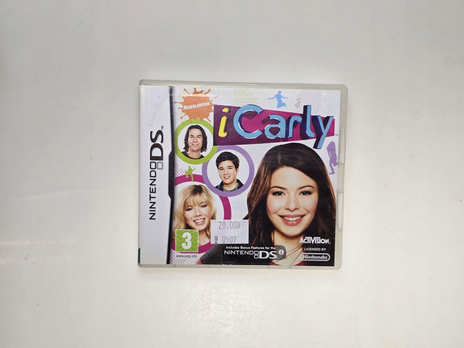 ICARLY Nintendo DS pudełkowa Stan: Używany Sklepy