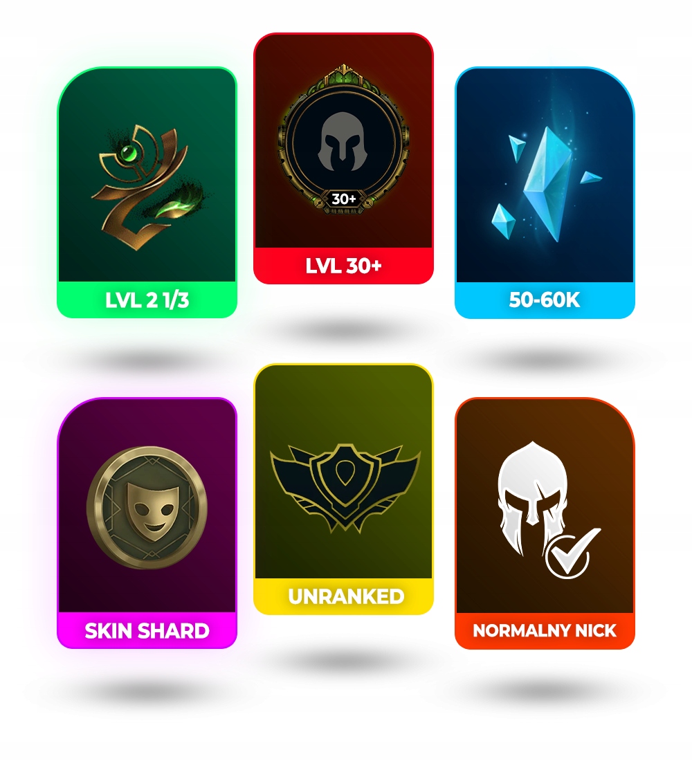 LEAGUE OF LEGENDS 40-50k BE KONTO LOL SMURF EUW BEZPIECZNE Wydawca Riot Games