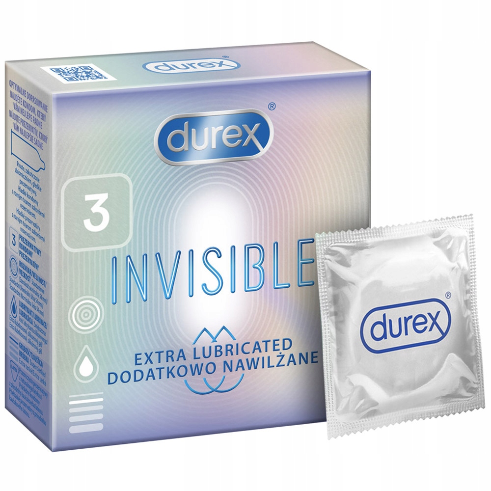 

Durex Invisible najcieńsze prezerwatywy 3 szt