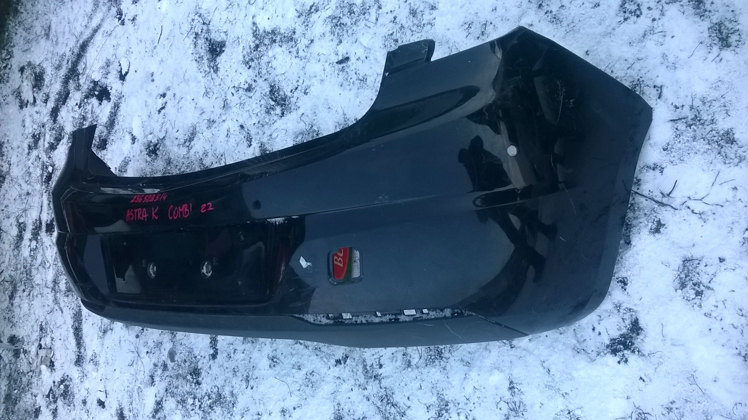 Opel Astra K tylny zderzak