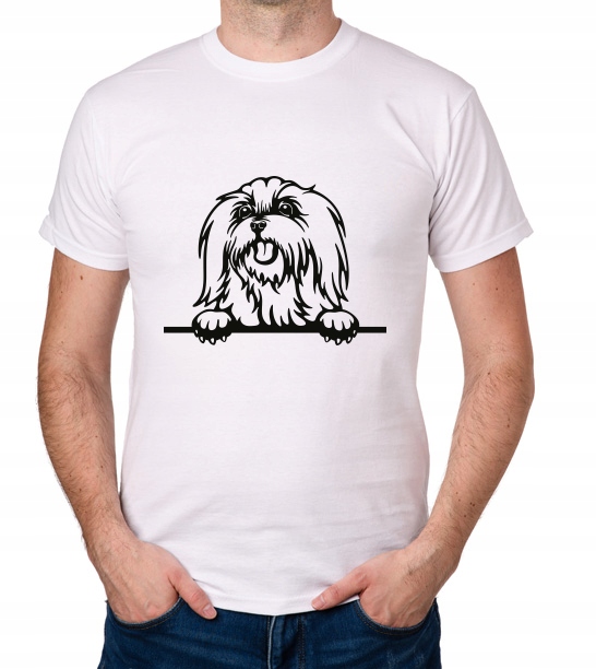 

koszulka Maltańczyk Pies Dog Piesek Psiak prezent