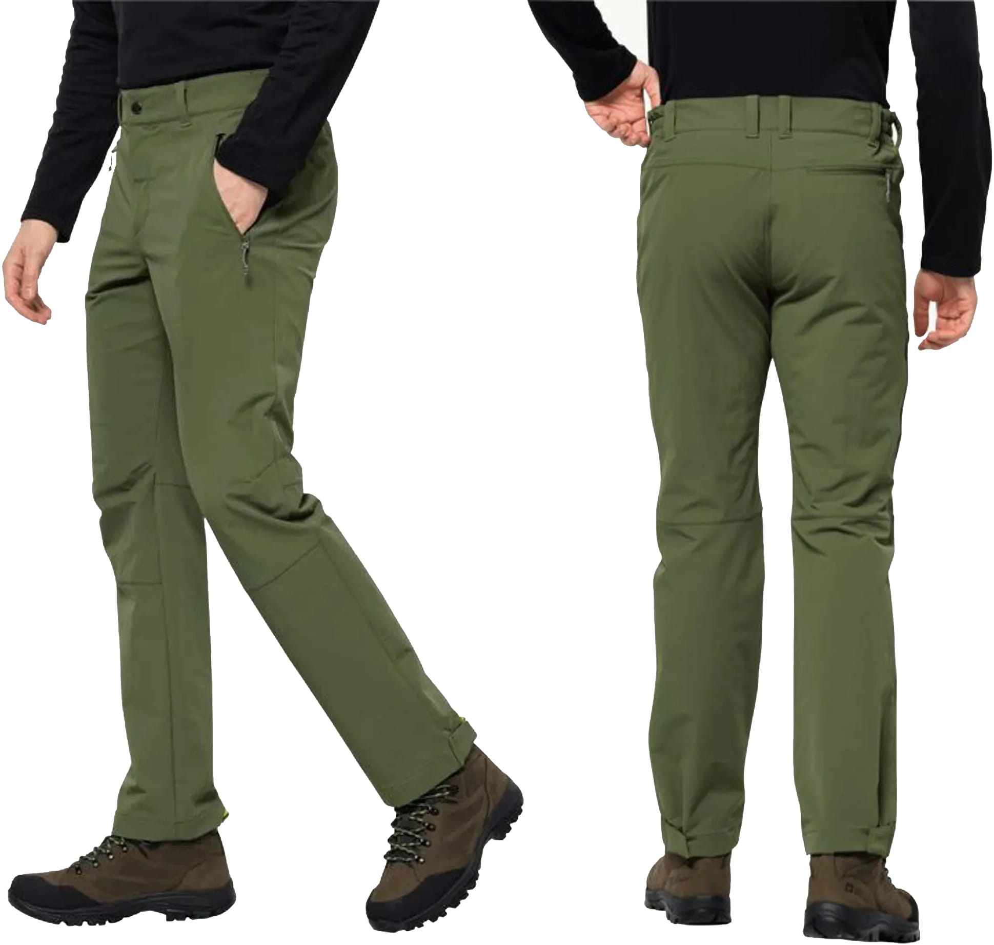 Jack Wolfskin Spodnie Activate Xt Pants Trekkingowe Turystyczne Męskie 58