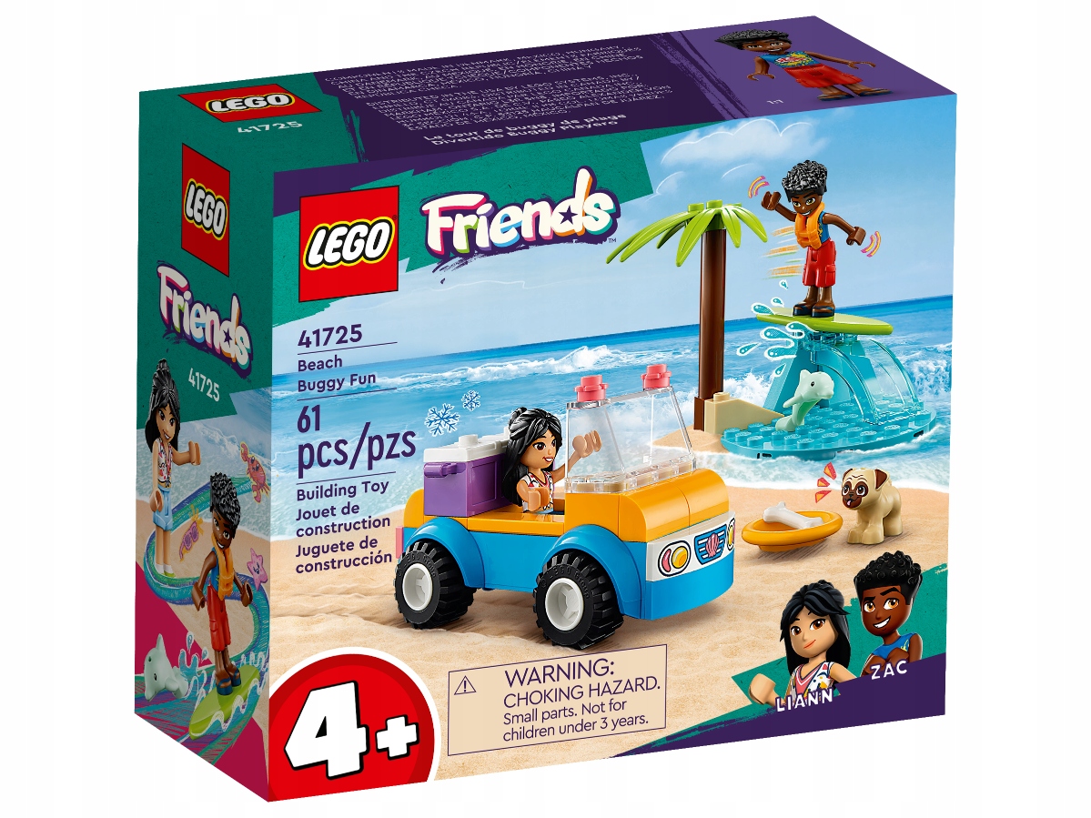 LEGO Friends 41725 Zabawa z łazikiem plażowym