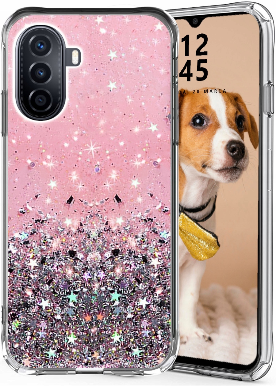 

Case Etui Brokat 2x Szkło Do Huawei Nova Y70