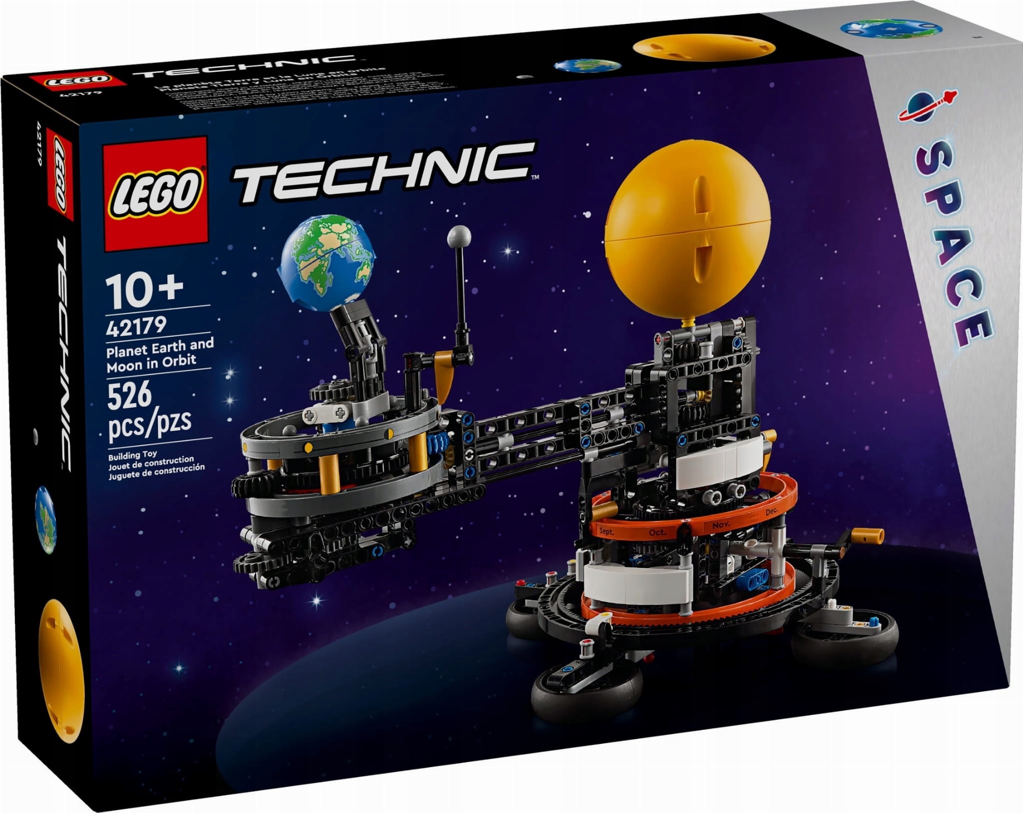 Stavebnice Sada Lego Technic 42179 Planeta Země a Měsíc na oběžné dráze