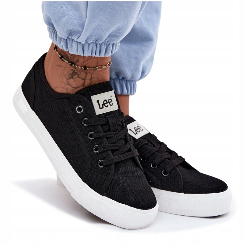 Dámské Nízké Tenisky Lee Ava C Women Low 50261001.25Y Černé 36