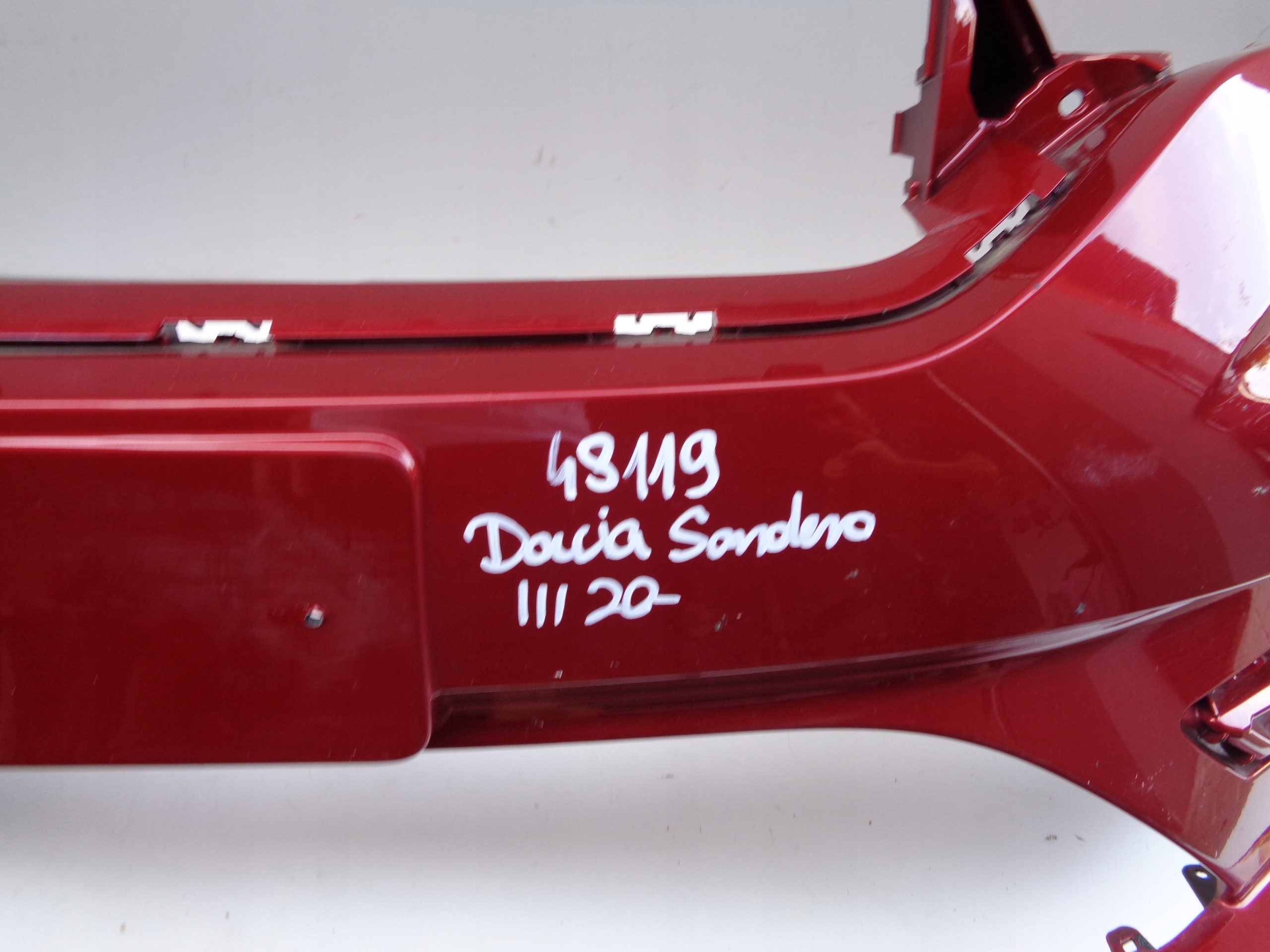 front bumper DACIA SANDERO III 20- NR 48119