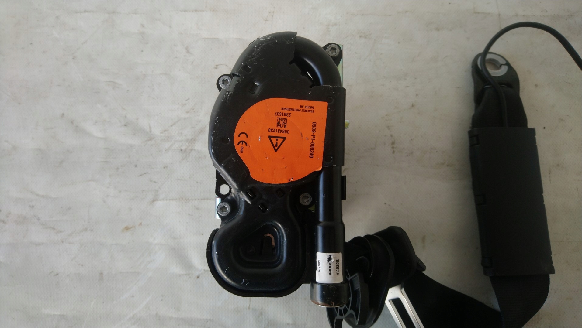 ремень безопасности Audi тт 8S 16- 8S7857705D