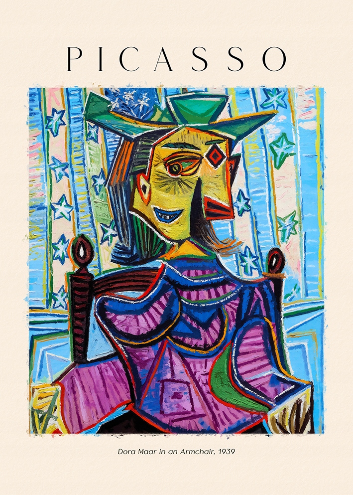 

Picasso Dora Maar Plakat 40x50 cm obraz #511
