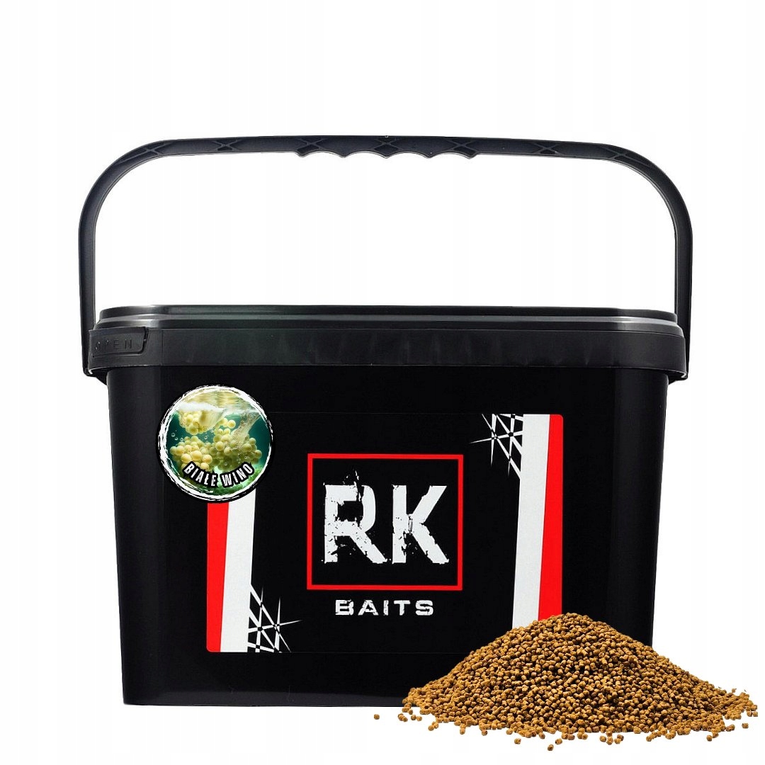 Pellet wiaderko Rk Baits Białe Wino 2mm 3kg