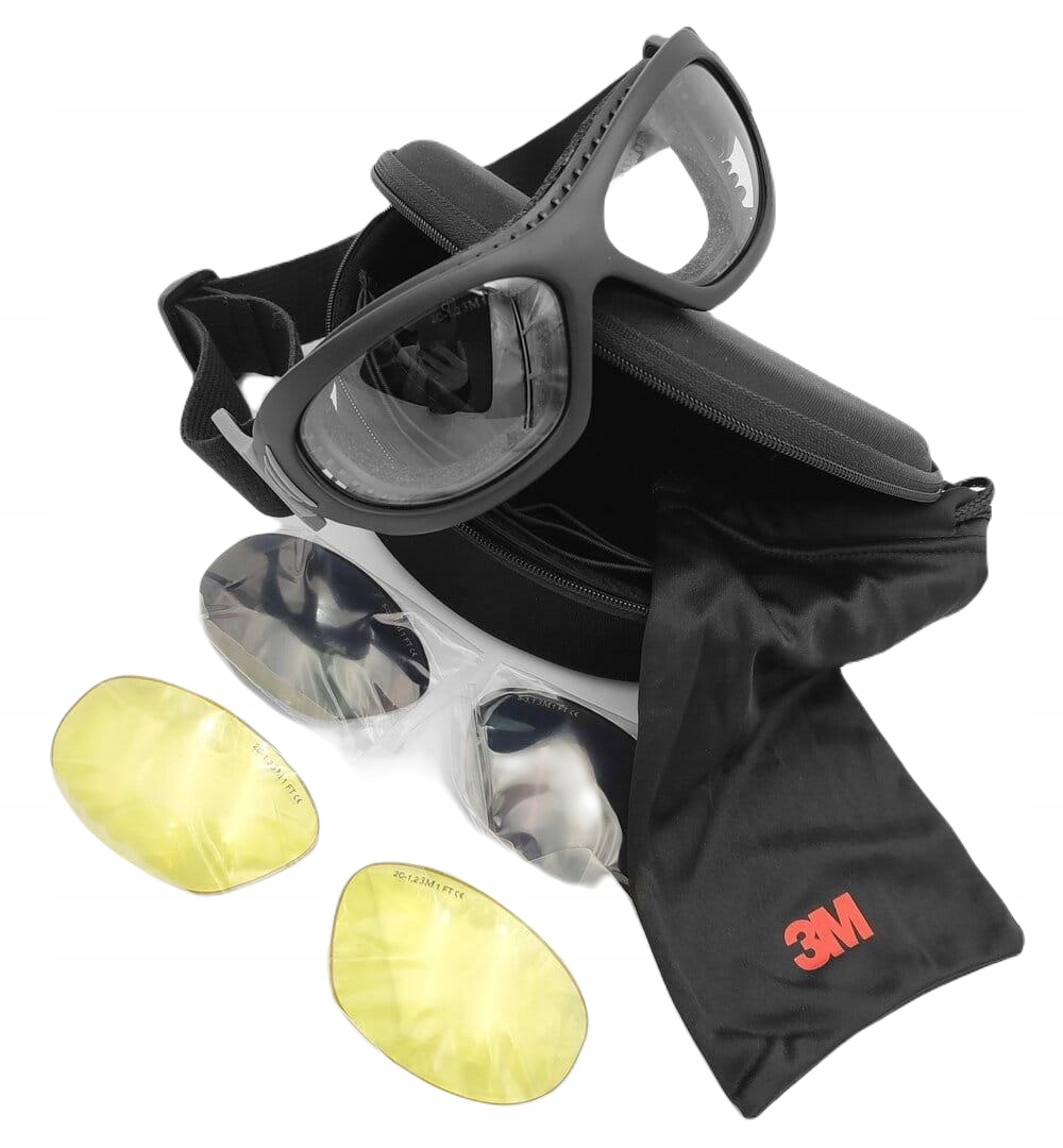 Brýle Balistické Vojenské Taktické 3M Sentinel 71510-000 Af/as Sada 3M