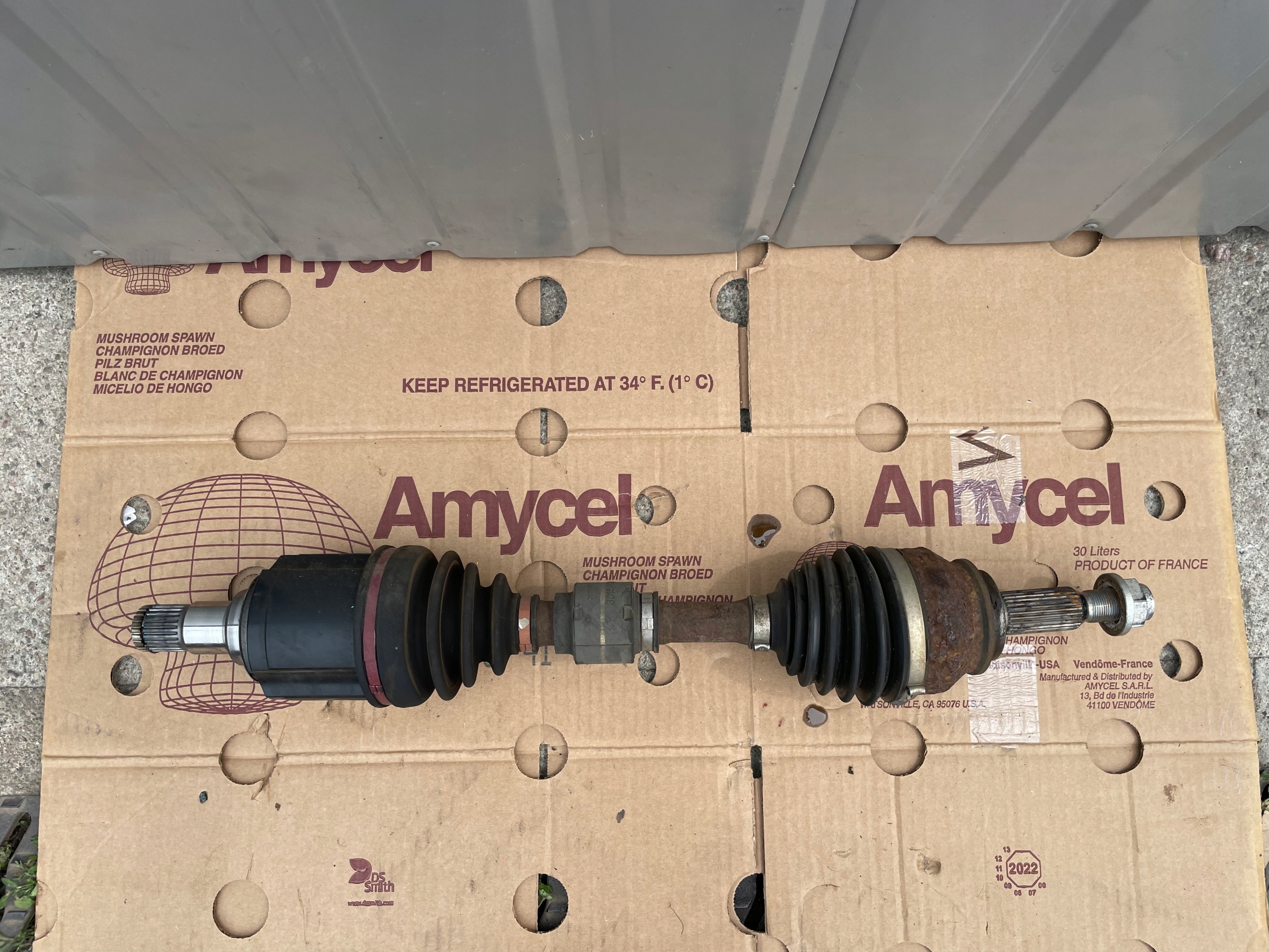 CITROEN C4 AIRCROSS 1.8 HDIx4 ПОЛУОСЬ LEWA5tys