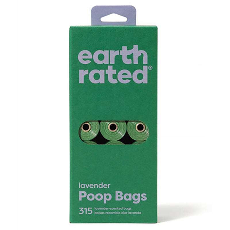 Levně Earth Rated Ekologické sáčky na sběr exkrementů 21x15ks