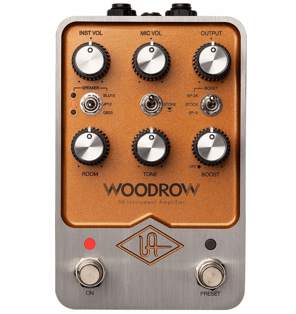 ギター WOODROW 56 Instrument Amplifier Amazon.com: Universal Audio UAFX Woodrow '55 Instrument