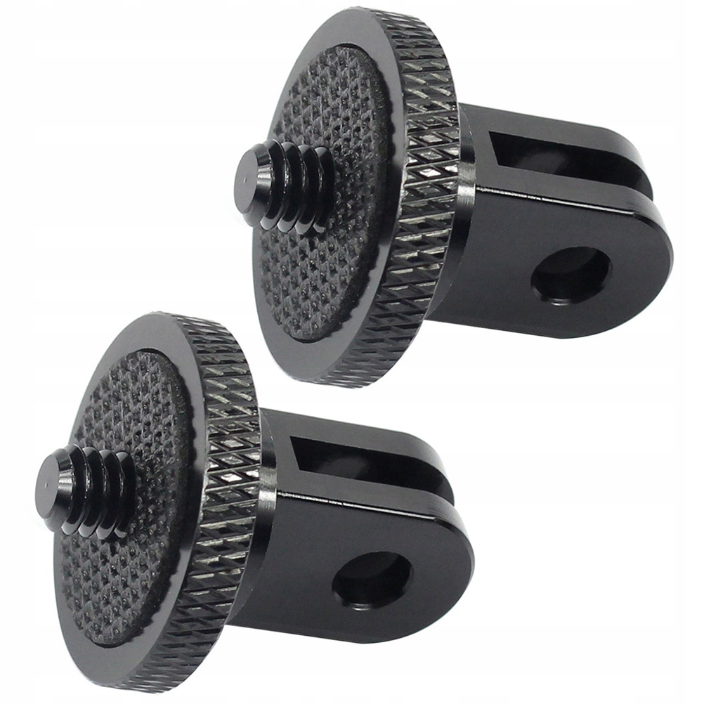 2 SZT. UNIWERSALNY ADAPTER STATYWU KAMERY 1/4 DO KAMER SPORTOWYCH I AKCJI
