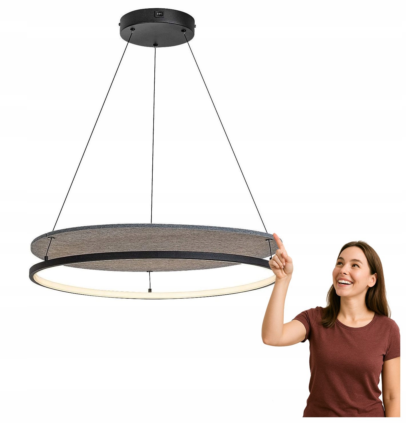 Závěsná Led lampa 40W Farenzo 72032 Rabalux