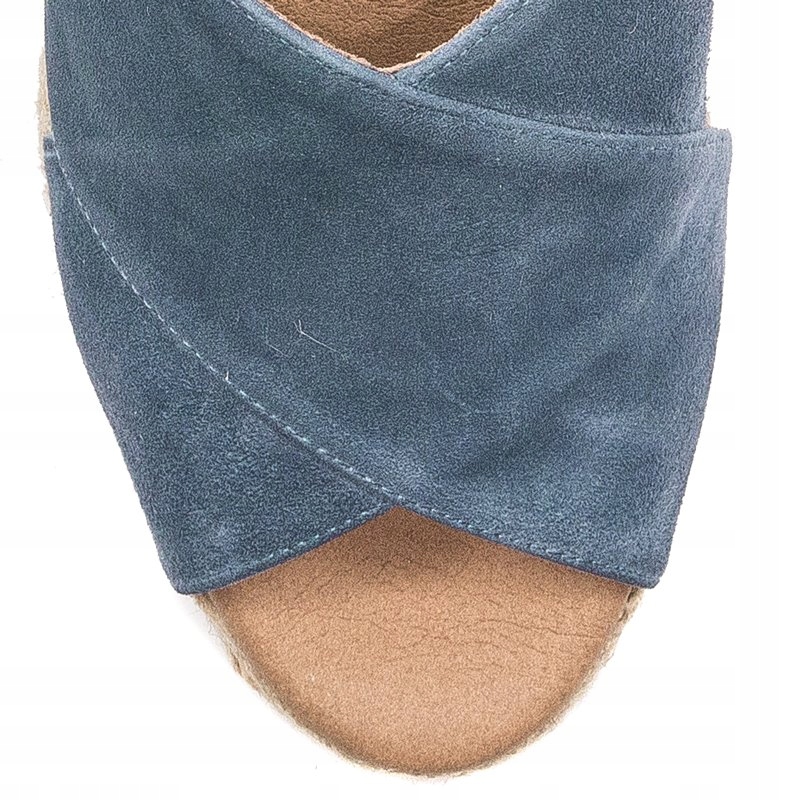 Inofio Klapki espadryle na koturnie ADU01-01 r.38 Oryginalne opakowanie producenta pudełko