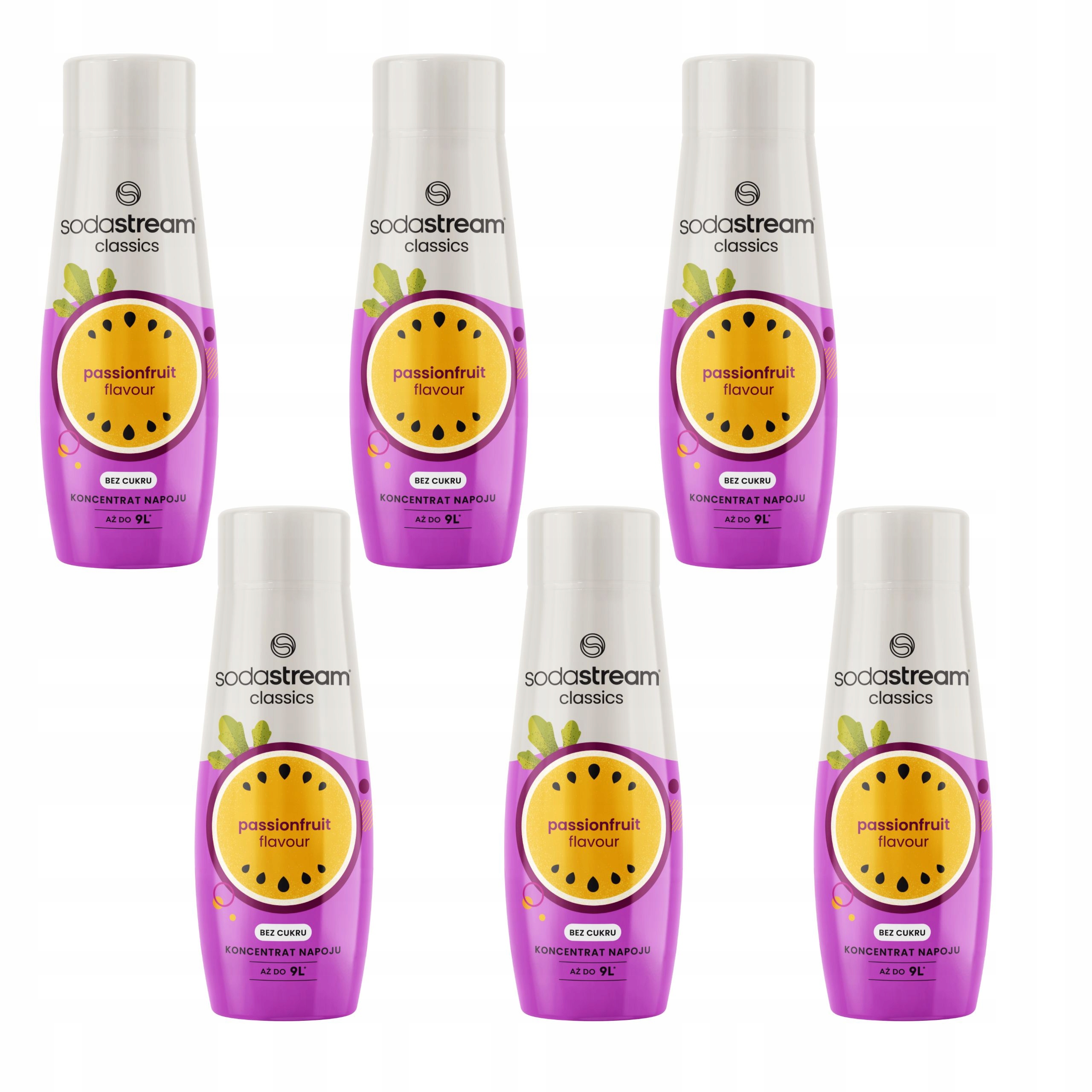 Sirupy do saturátoru Sodastream 6x Passionfruit s příchutí marakuji