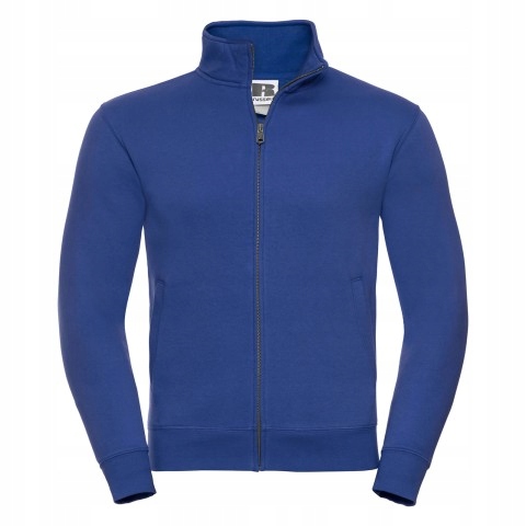 Pánská mikina Authentic Sweat Jacket Russell Bright Royal Xs