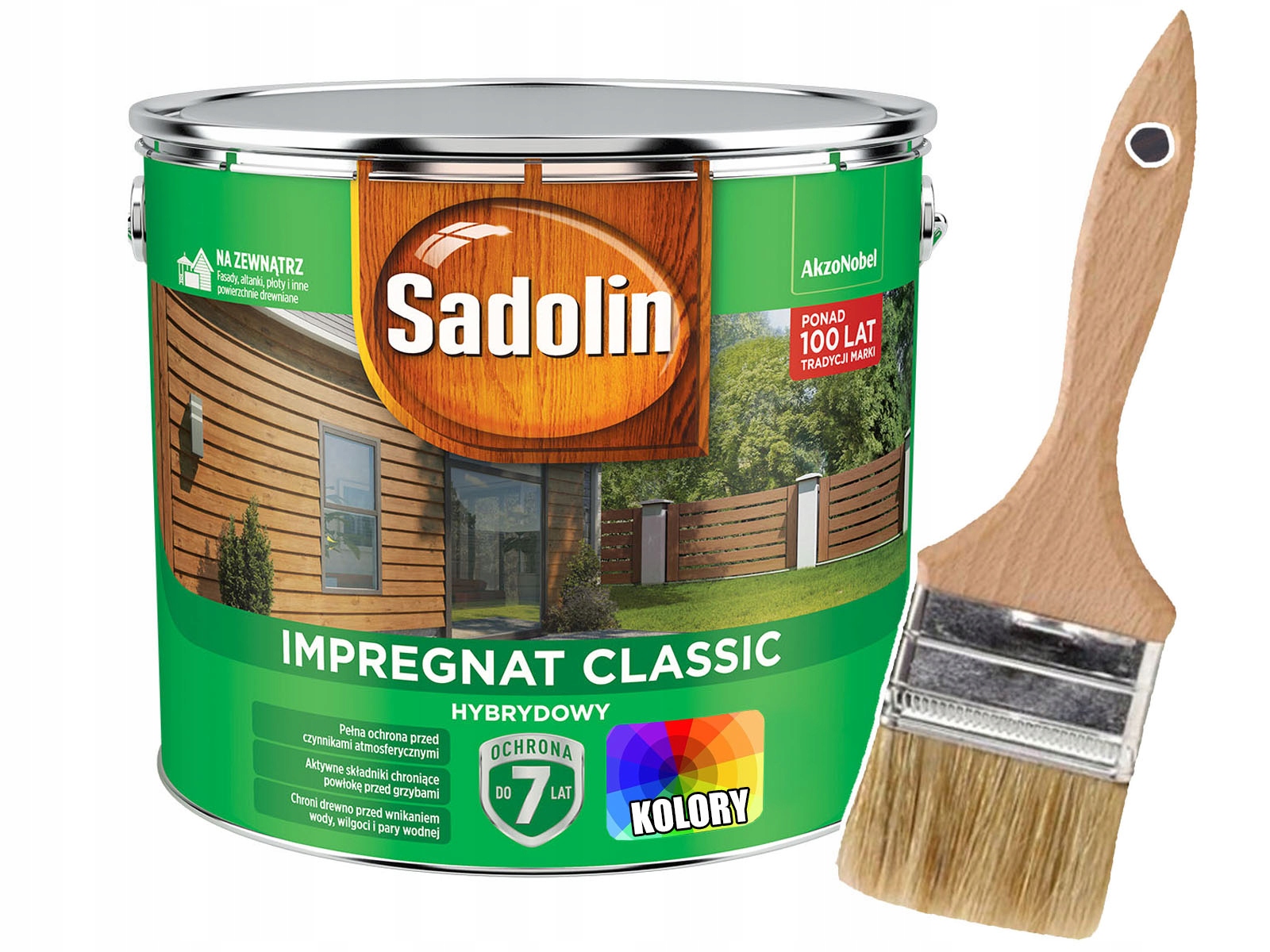 Sadolin Classic Impregnat Hybrydowy 9L KOLORY