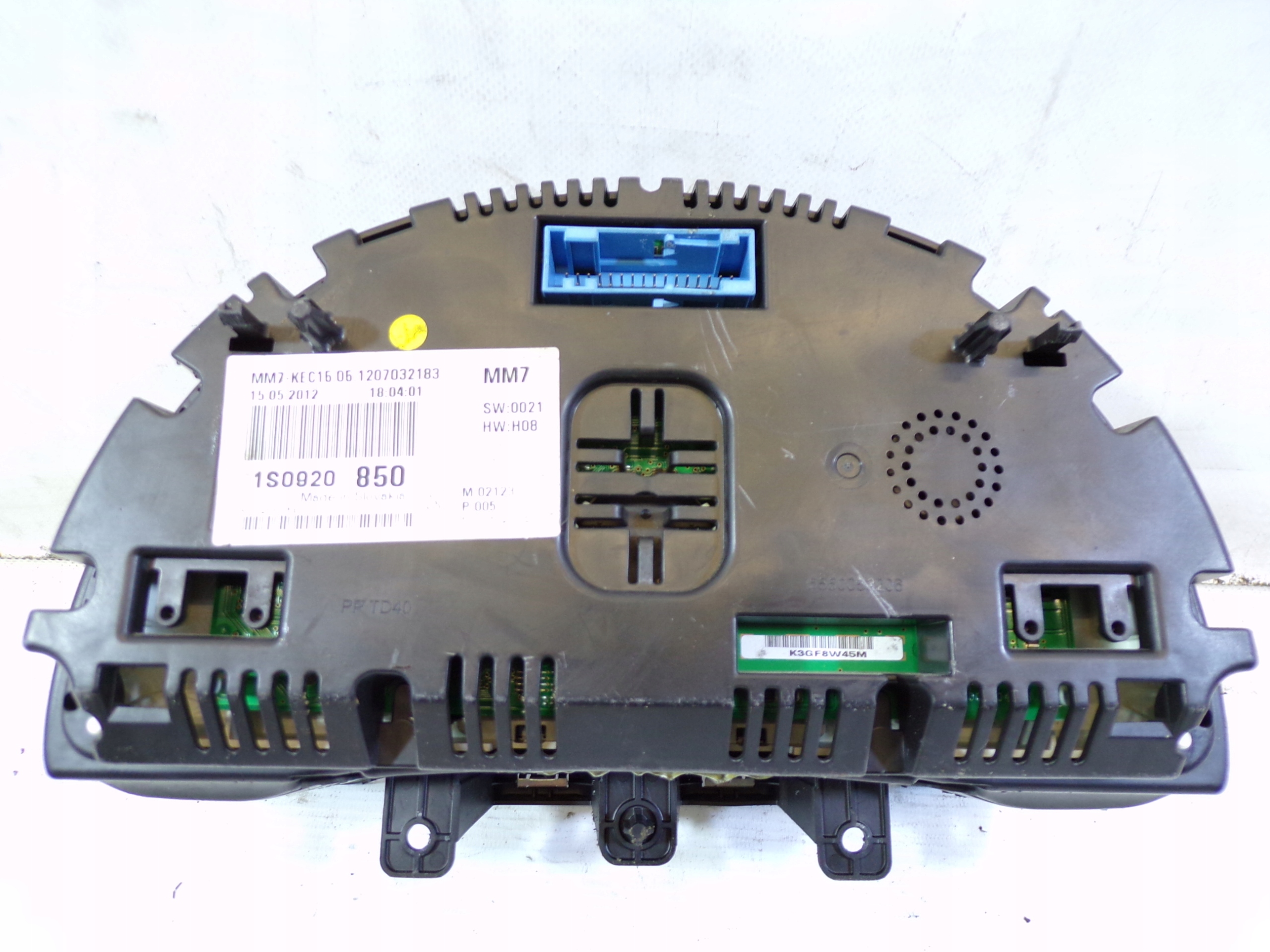 dials dials VOLKSWAGEN UP 1S0920850