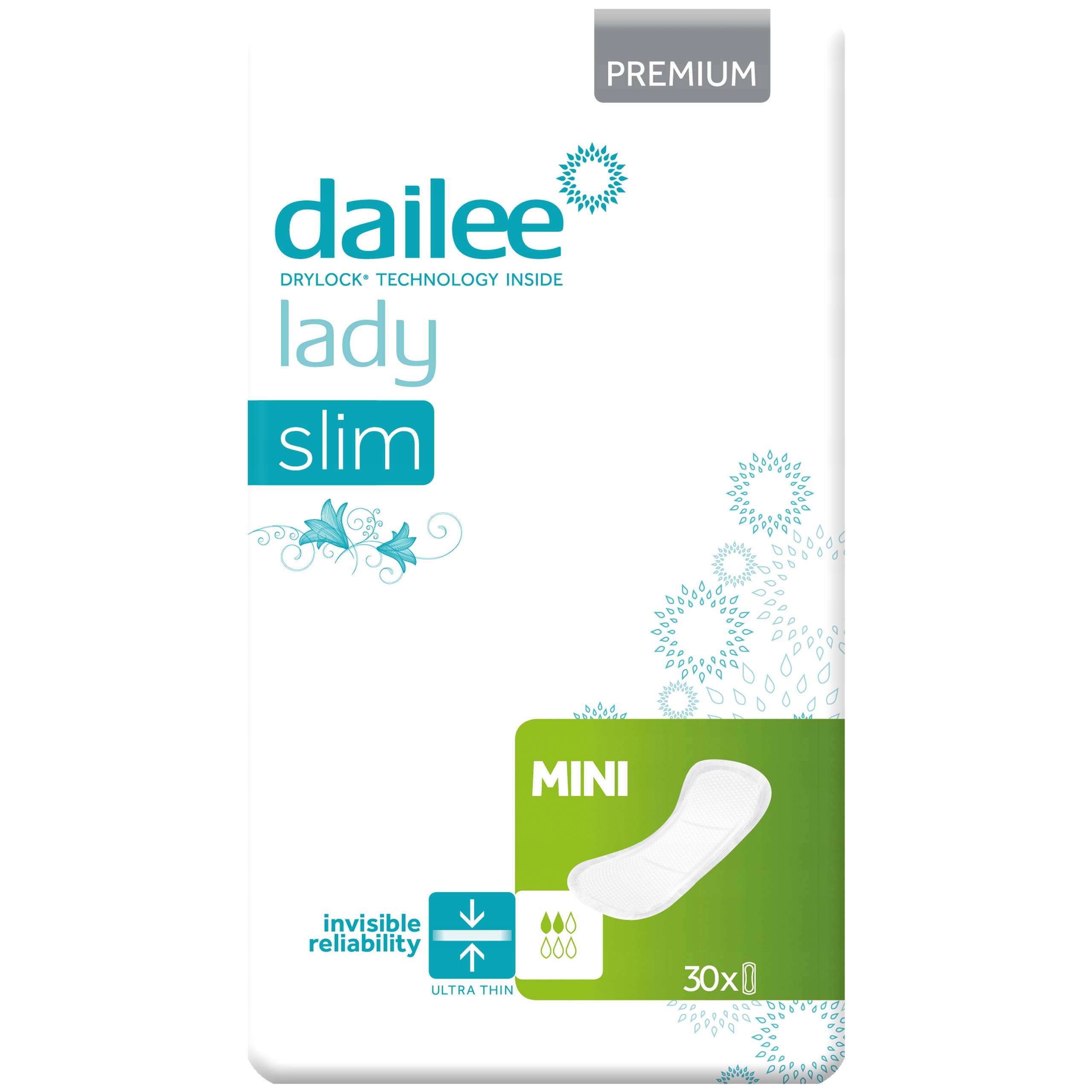 

Podpaski urologiczne Dailee Lady Slim Premium Mini