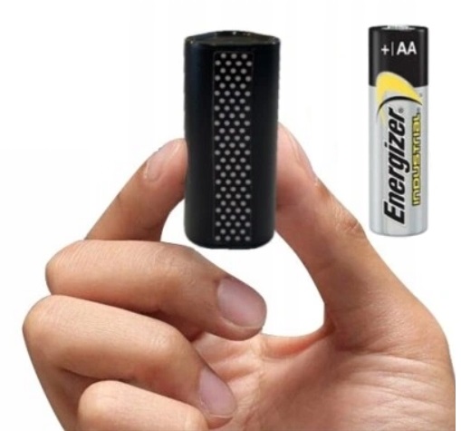Diktafon mini malý draVires 32GB špionážní baterie Aa
