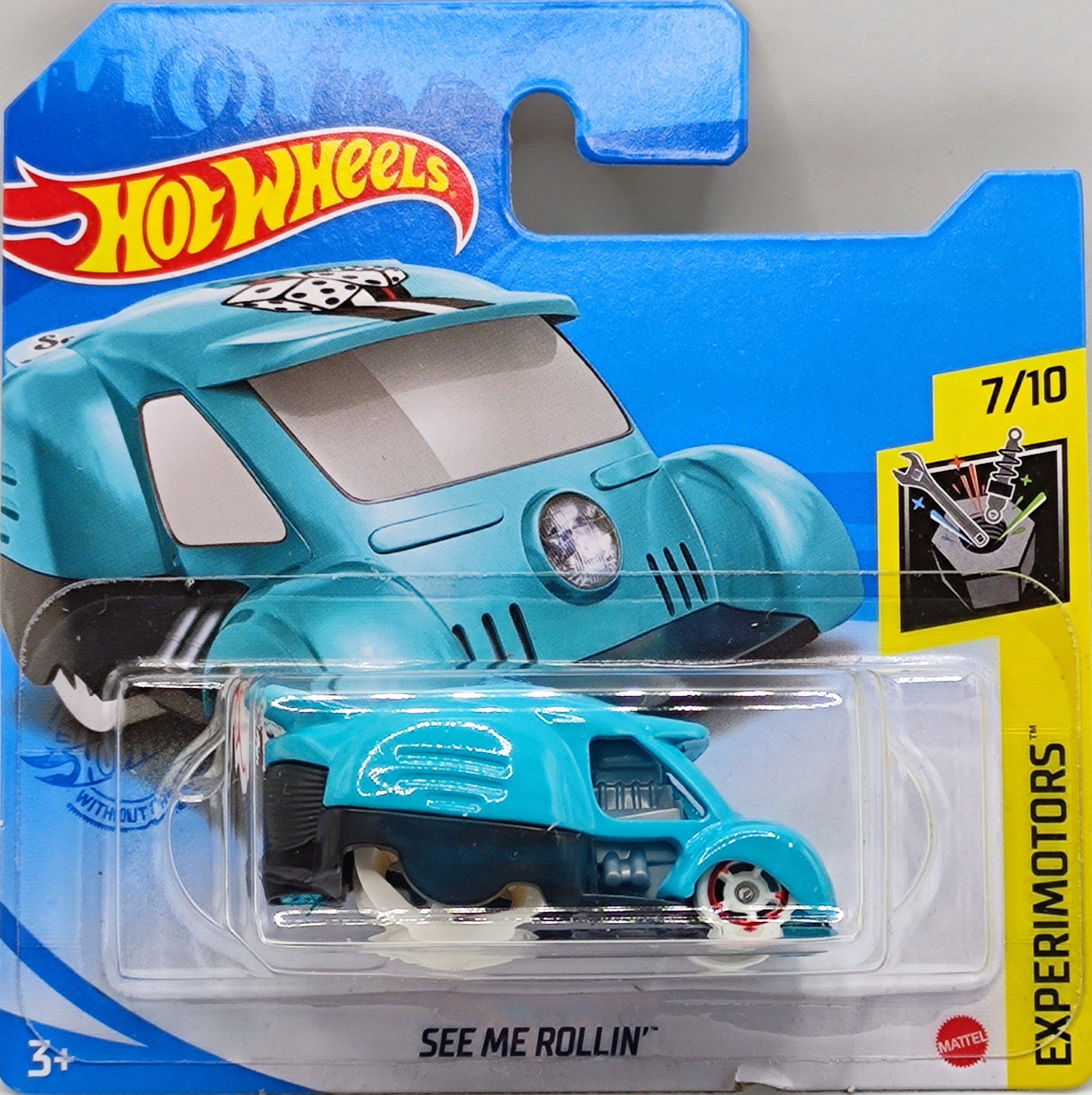 

Mattel Hot Wheels See Me Rolling Experimotors 7/10