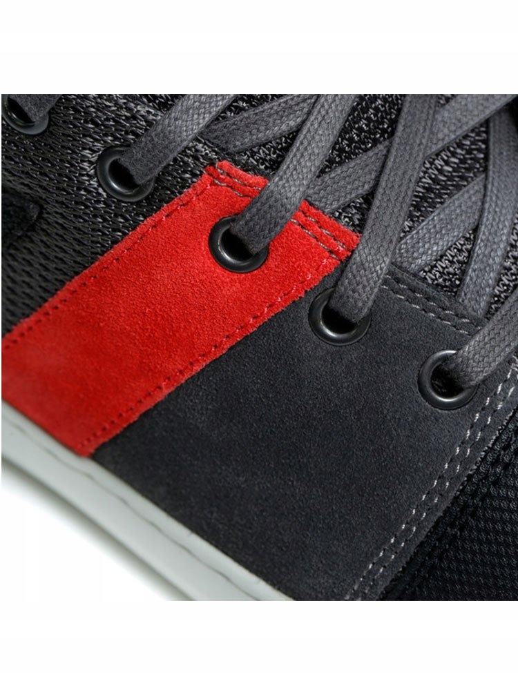 Buty Dainese York Air Lady 37 Szary/Czerwony EAN (GTIN) 8051019135803